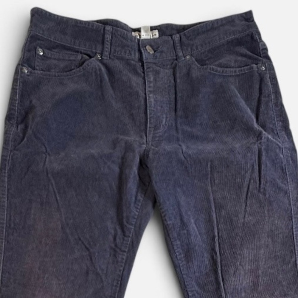 Peter Millar Corduroy Pants Mens 33x33 Straight Leg Stretch Navy Blue